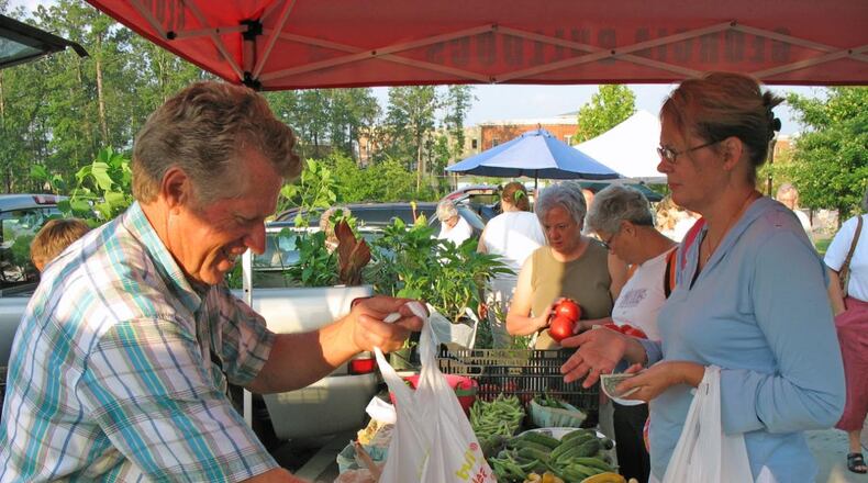 The Suwanee Farmers Market, as seen in 2008. FILE PHOTO