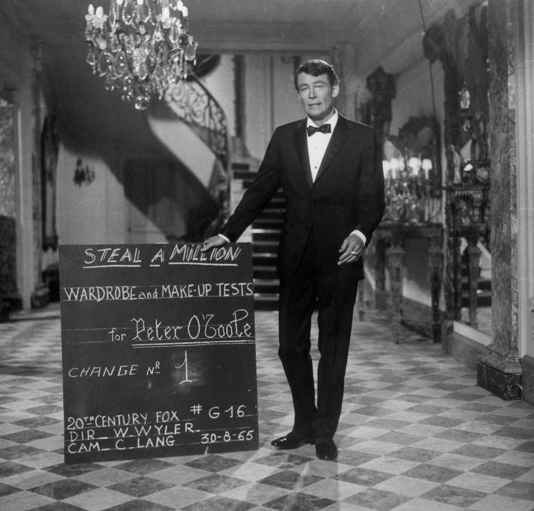 Peter O'Toole through the years