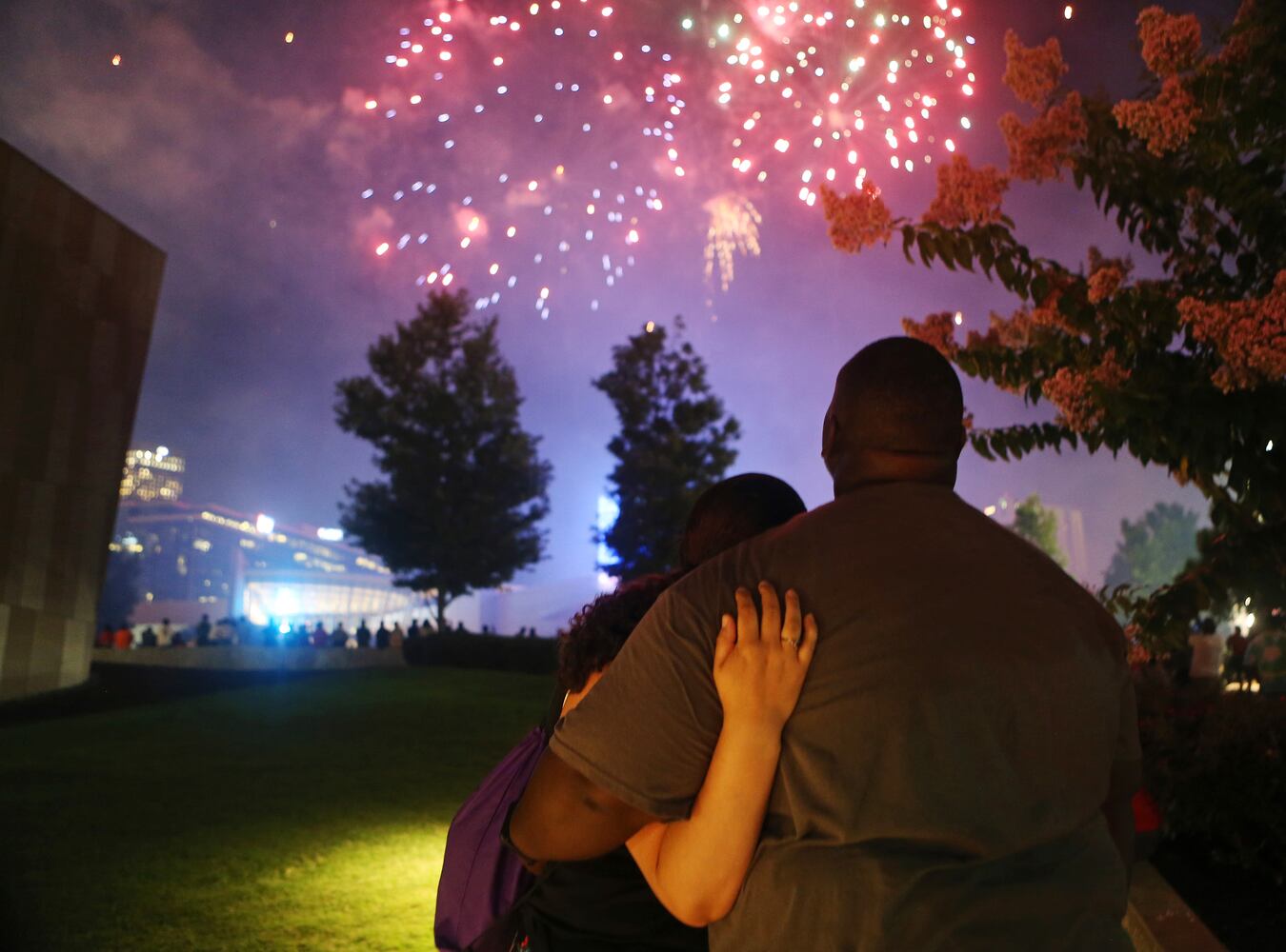 Photos: Fireworks finished off the 4th of July in Atlanta