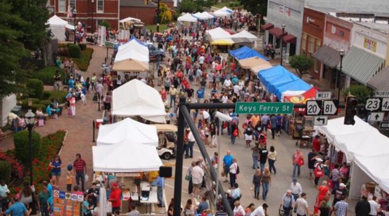The Geranium Festival returns to McDonough July 31.
