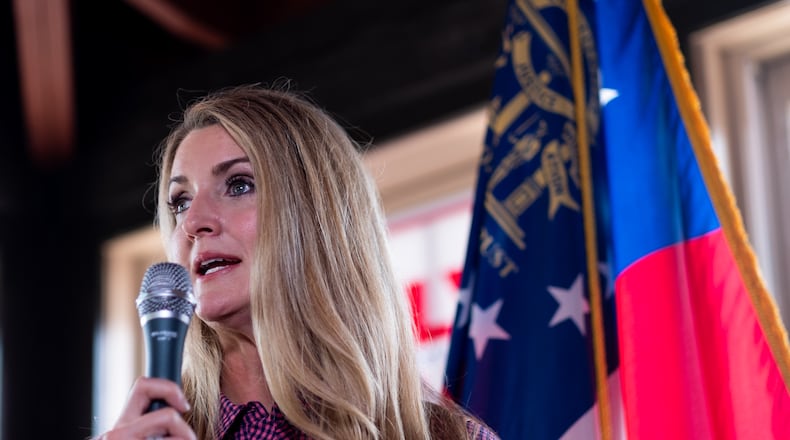 Former U.S. Senator Kelly Loeffler is being talked about as a possible Republican candidate for a U.S. Senate seat in 2026. (Ben Gray for the Atlanta Journal-Constitution.)