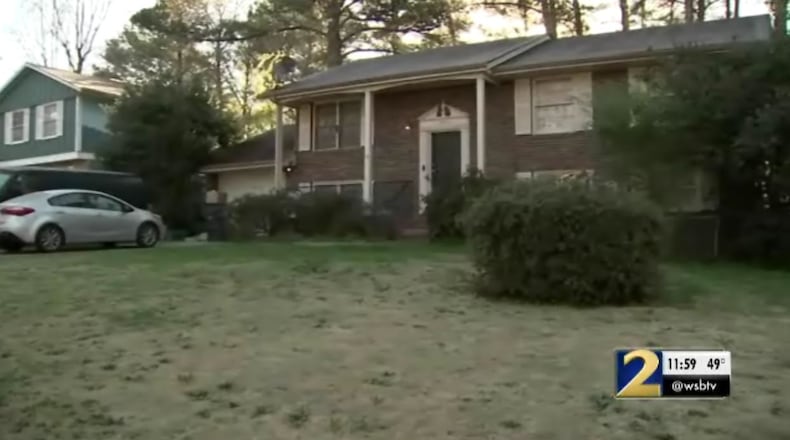 A 17-year-old girl left the baby she just delivered on the doorstep of a south Fulton County home as temps plunged below freezing, police said.