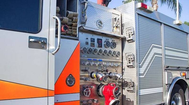 A man was killed in a home fire Tuesday evening.