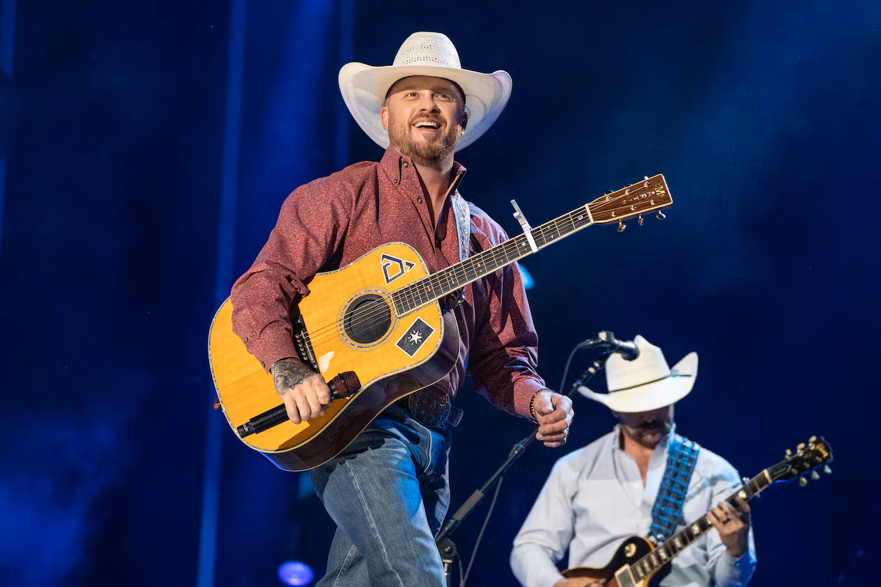 Country music artist Cody Johnson — pictured performing at CMA Fest in 2023 — will be a headliner of the inaugural Braves Country Festival in June at Truist Park. (Amy Harris/AP 2023)