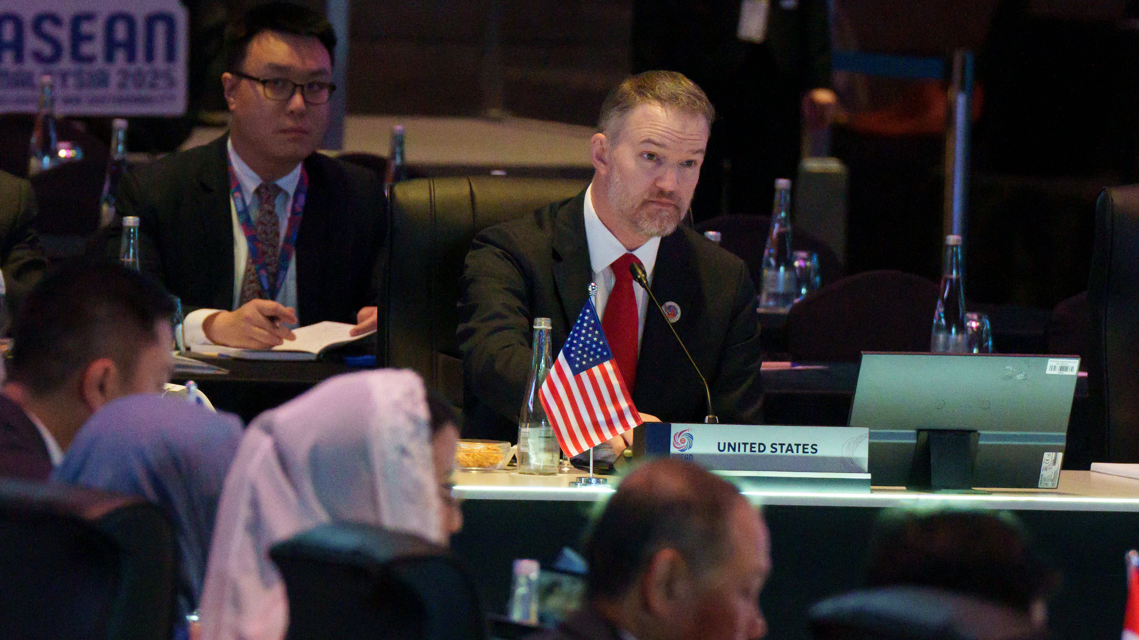 U.S. Trade Representative Jamieson Greer attends the ASEAN Economic Ministers' Meeting and related meetings in Kuala Lumpur, Malaysia, Wednesday, Sept. 24, 2025. (AP Photo)