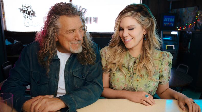 The Grammy-winning duo Robert Plant and Alison Krauss promise a set list featuring tracks from their two albums as well as reimagined renditions of Plant's Led Zeppelin material when they perform as part of the Outlaw Music Festival on June 21 at Ameris Bank Amphitheatre at Encore Park.
(Courtesy of David McClister)