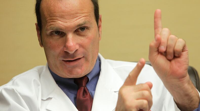 Dr. Alon Vainer (pictured) and Daniel Barbir, a Georgia nurse, may receive a payout topping $110 million in a federal whistle-blower case. Bob Andres/AJC BANDRES@AJC.COM