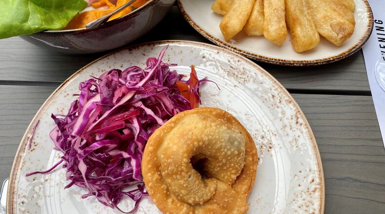 El Vinedo Local specializes in South American fare, like ceviches, empanadas and fried yuca.
Wendell Brock for The Atlanta Journal-Constitution