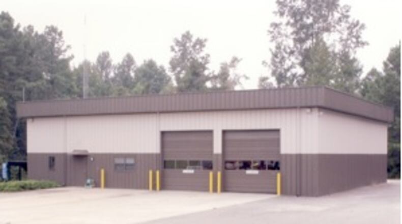 Fire Station 2 in Fayette County will soon be replaced by a new $2.35 million facility. Courtesy Fayette County