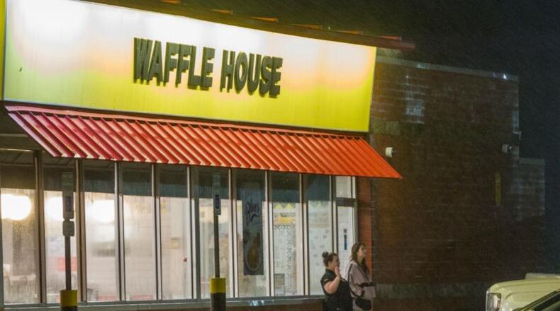 Waffle House servers in Ohio received a big Christmas surprise from area church members.