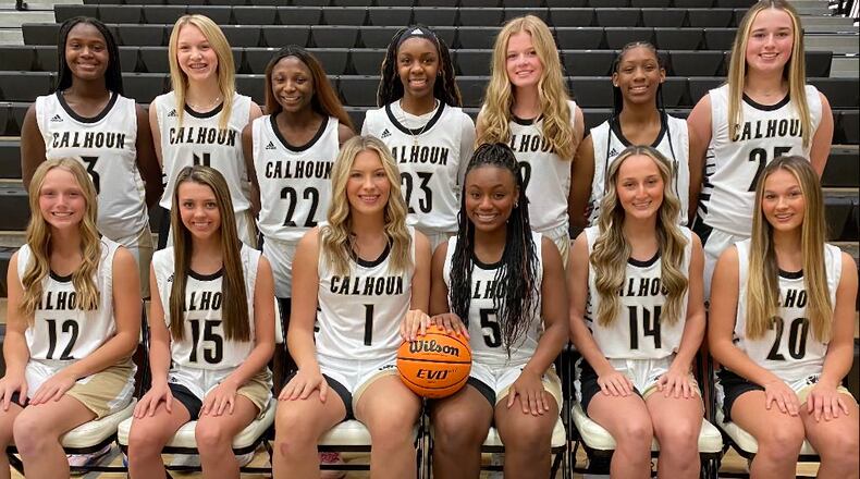 The 2021-22 Calhoun girls are in contention to win Region 8-5A