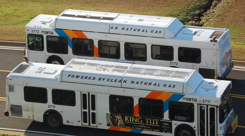 People who live and work in Clayton County are being asked to participate in a transportation survey. AJC file photo