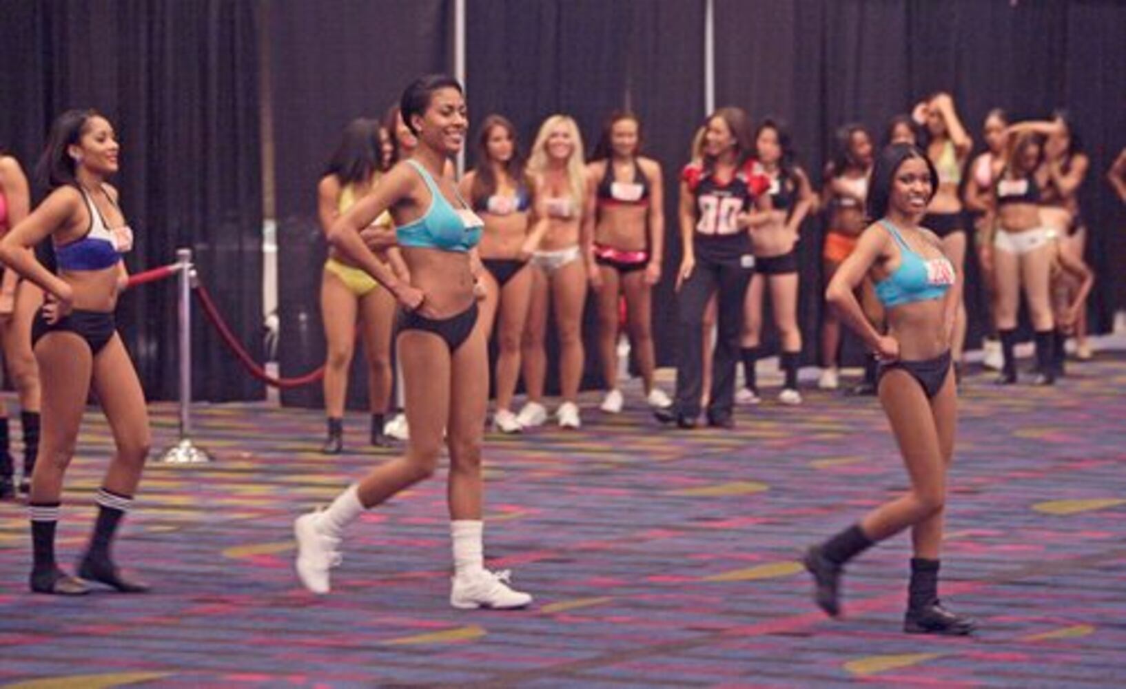 Falcons cheerleader auditions