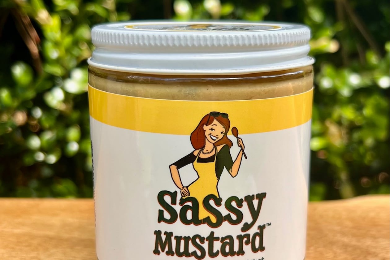 Sassy Mustard produces three flavors: original, hot and onion. (Courtesy of Lisa Killorin)