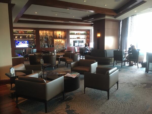 The interior of The Buckhead Club in Atlanta. 