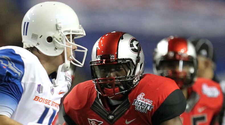 Teams like Georgia and Boise State break out unusual uniforms.
