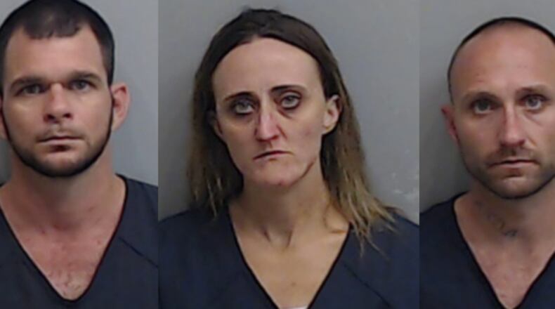 Left to right: Kevin Earnest, Samantha Jo Inclima and Johnny Ervin.