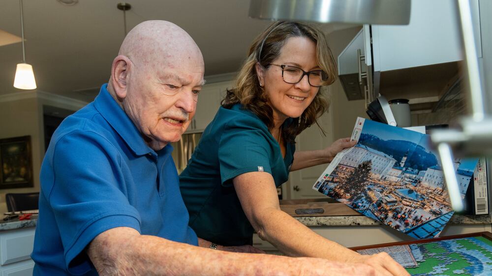 As AI reshapes agetech, experts say technology should support caregivers while keeping the needs of older adults at the center. (Photo Courtesy of Phil Skinner/AJC)