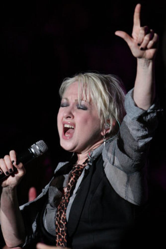 Cyndi Lauper brings her True Colors to Atlanta