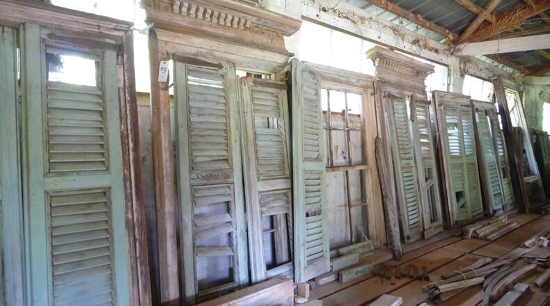 Part of the barn featured in "Gone With the Wind" is also up for auction next month.