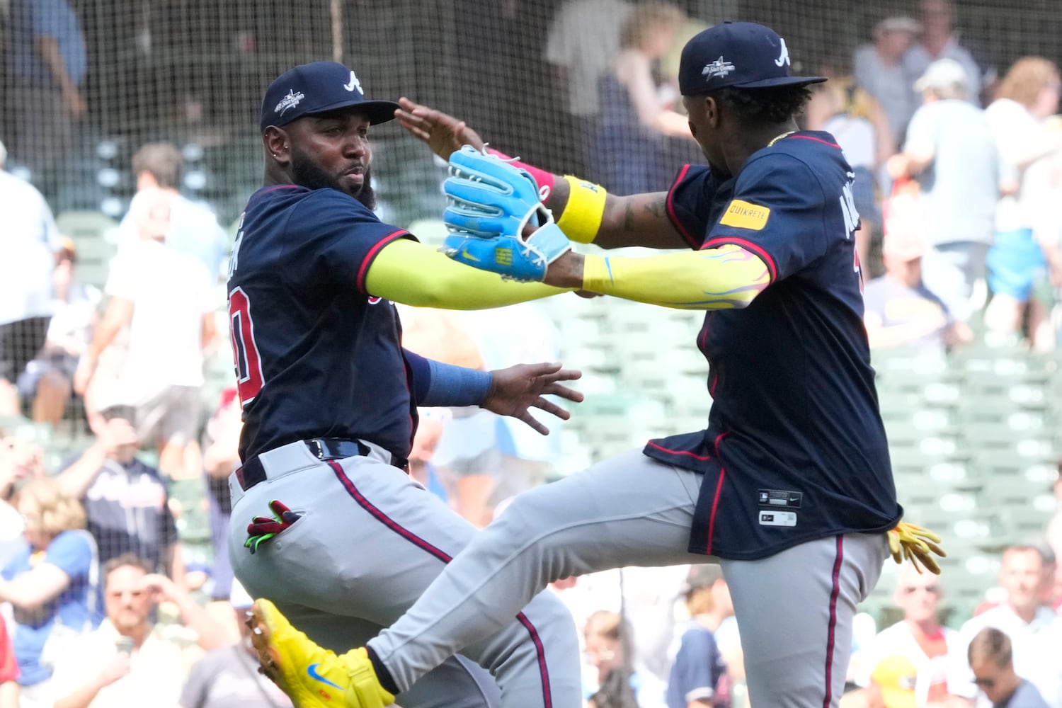 Braves Brewers Baseball