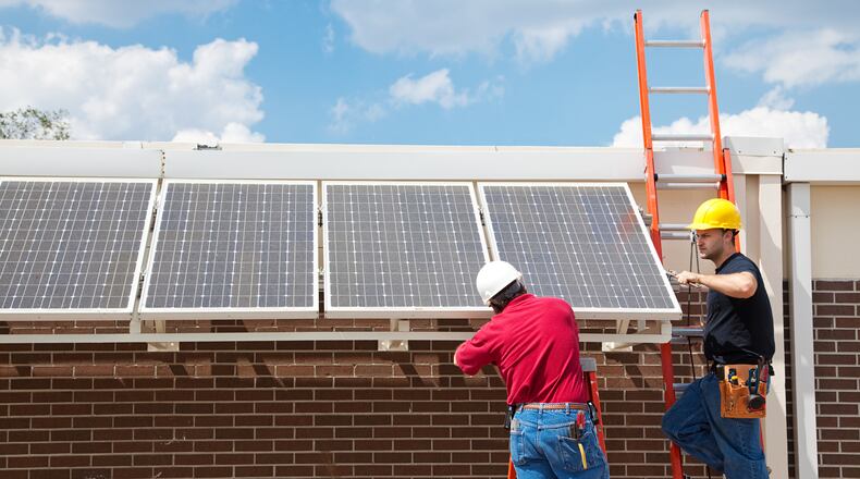 New tax credits and incentives are expected to fuel green energy job growth. (Dreamstime/TNS)