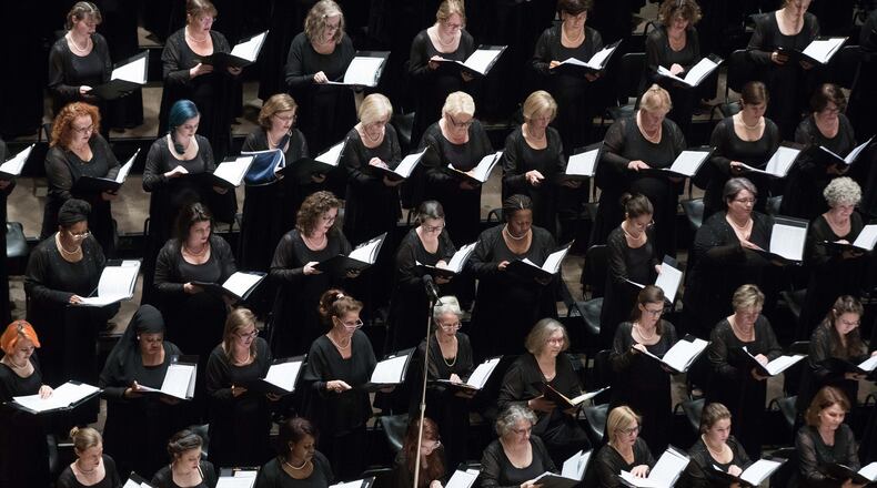The ASO Chorus performed Verdi’s “Four Sacred Pieces” Thursday at Symphony Hall. CONTRIBUTED BY JEFF ROFFMAN