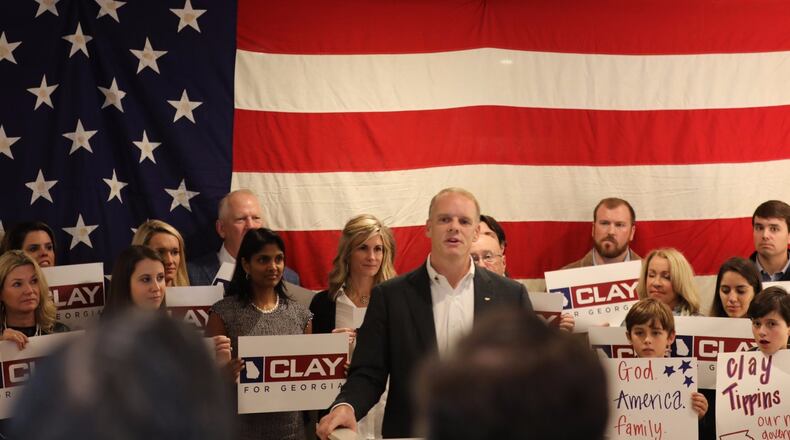 Republican Clay Tippins. Campaign photo.