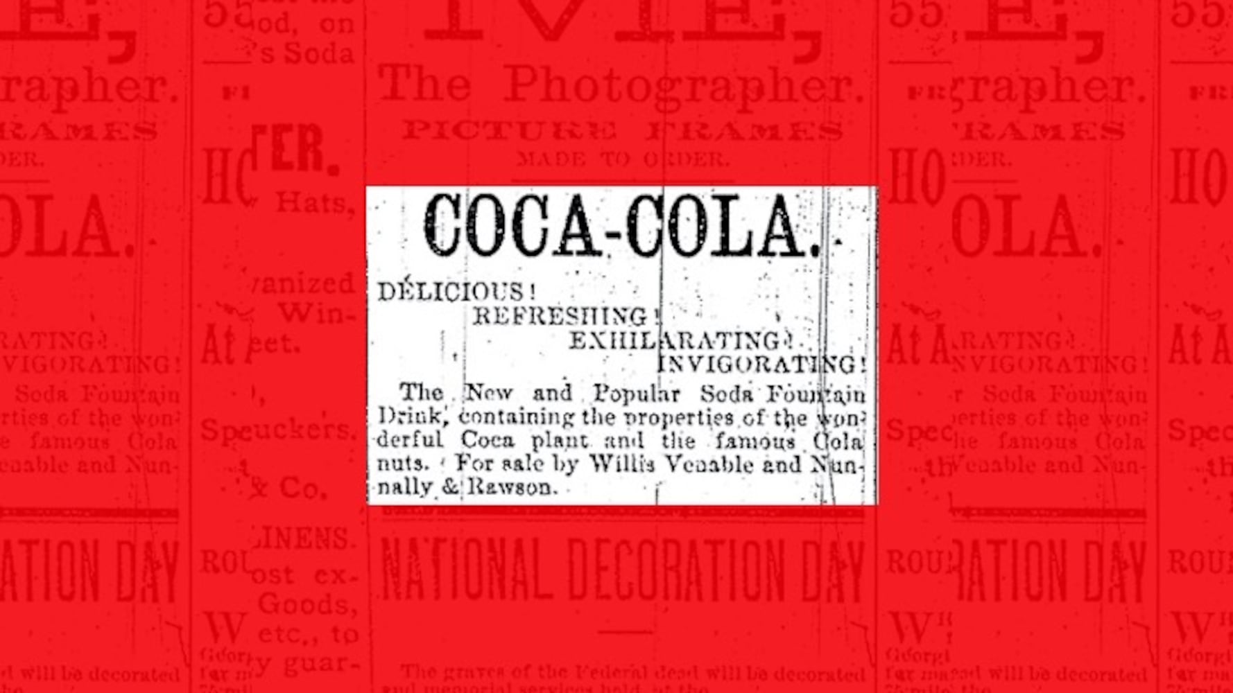Coca-Cola first ad