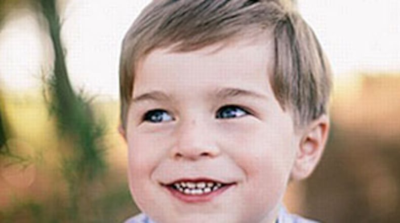 Charlie Holt, 5, died Friday after being trapped between furniture and a wall inside Atlanta’s Sun Dial restaurant. (Family photo)