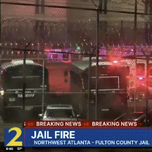 Firefighters were called to the Fulton County Jail on Friday evening. (Channel 2 Action News)