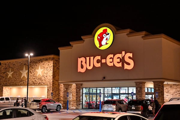 The new Buc-ee’s at exit 42 on I-95 in Glynn County, Ga. (Sarah Peacock for the AJC)