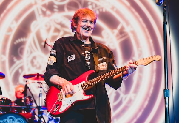 Burton Cummings, who had a robust solo career in Canada, is best known stateside as the lead singer of The Guess Who. Here he is performing at Scotiabank Saddledome June 8, 2026 in Calgary. (Corey Kelly)