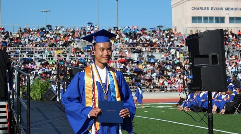 Smith Meach graduated from Rockdale County’s Heritage High School in May having already earned more than 60 college credits. CONTRIBUTED