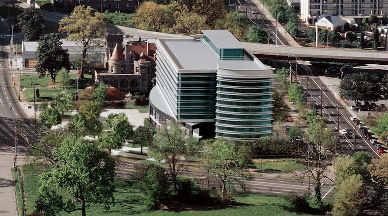 A rendering of the Equifax headquarters in Midtown Atlanta.