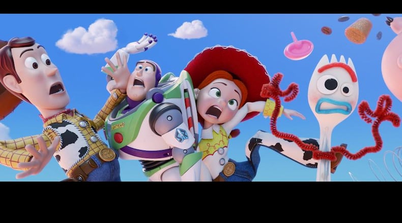 A still frame from the teaser trailer for "Toy Story 4" is pictured above. The film is scheduled to hit theaters in June 2019.