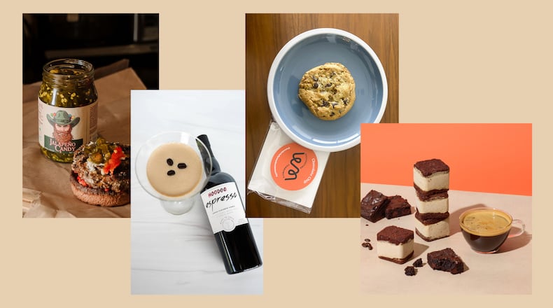 Southern products to try in April include candied jalapenos, espresso vodka, locally baked cookies and coffee-flavored ice cream sandwiches.
