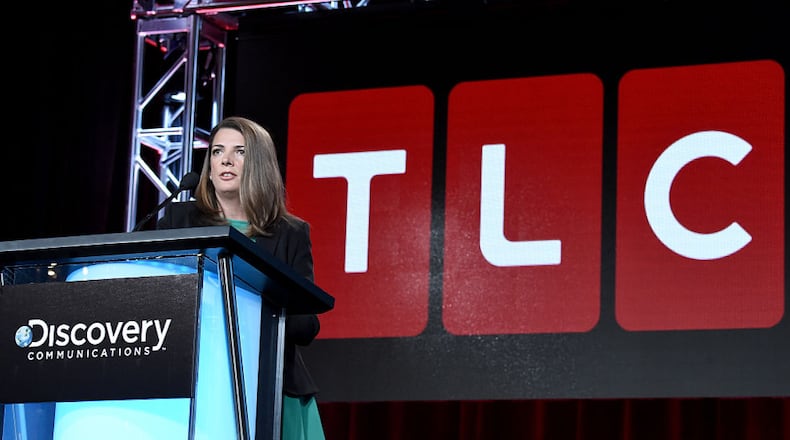 General Manager, TLC, Nancy Daniels speaks onstage during the Discovery Communications TCA Winter 2016. Daniels announced Tuesday that TLC is revamping "Trading Spaces." (Photo by Amanda Edwards/Getty Images for Discovery Communications)