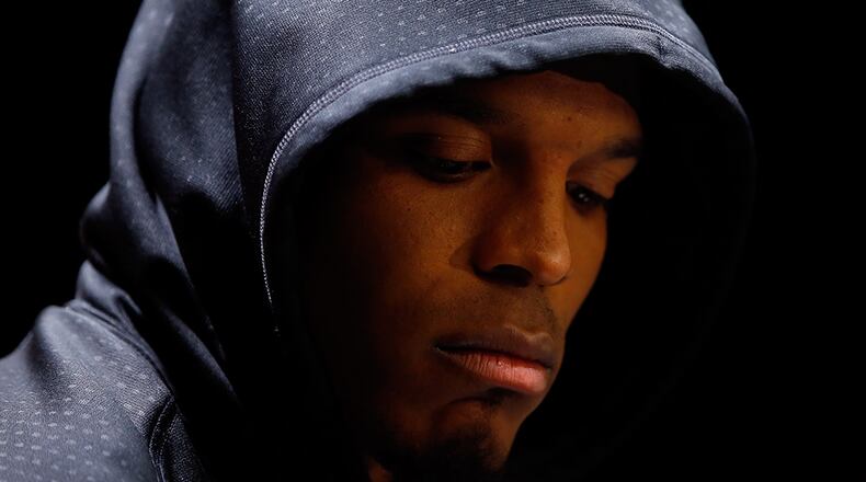 Panthers quarterback Cam Newton was less than forthcoming in his Super Bowl 50 post-game press conference.