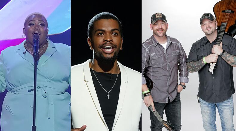 The final three were Marietta singer Cristina Rae, spoken-word poet Brandon Leake and country duo Broken Roots. CR: AGT