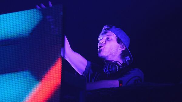 Avicii performs in 2013. Avicii died in April 2018. (Photo by Timothy Hiatt/Getty Images for Radio.com)