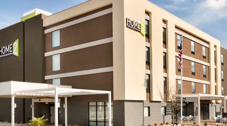 A Home2Suites by Hilton hotel will be built in the seven-story shell of the burned-out Holiday Inn. Courtesy of Home2Suites by Hilton