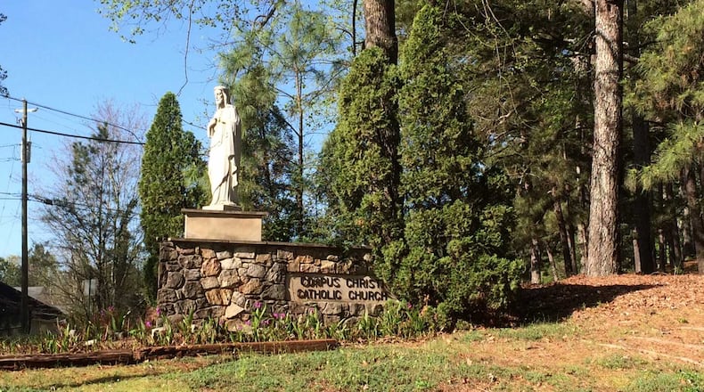 Corpus Christi Catholic Church in Stone Mountain was the site of alleged abuse incidents at the hands of the Rev. Stanley Idziak in the 1980s.