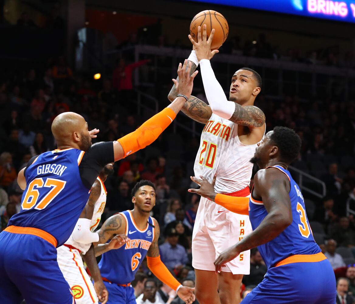 Photos: Hawks host the Knicks