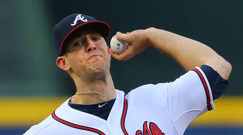 Atlanta Braves pitcher Alex Wood is 2-3 despite a 1.54 ERA.
