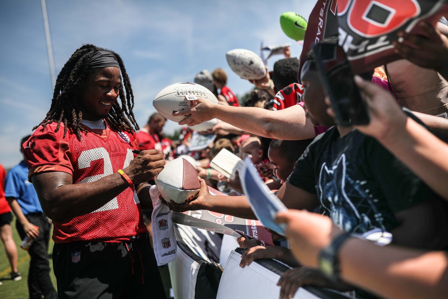 Photos: Falcons on the field at training camp