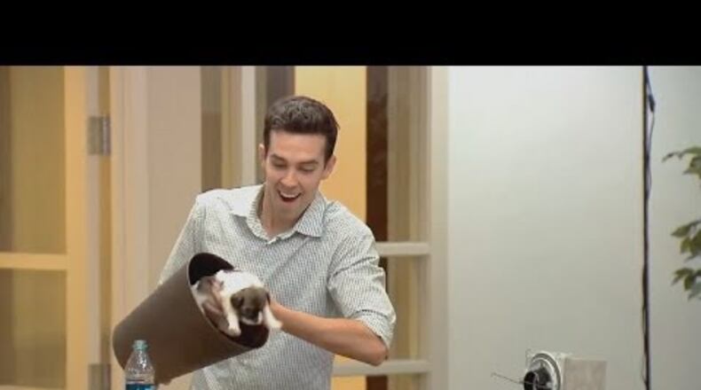 Michael Carbonaro, a New York magician, charms on "The Carbonaro Effect," shot in Atlanta earlier this year. CREDIT: TruTV
