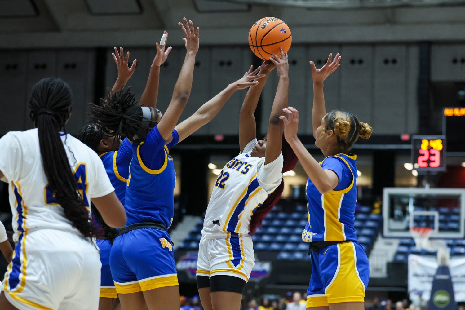 Class A Division 2 Girls State Championship game between Washington-Wilkes and Wilcox County