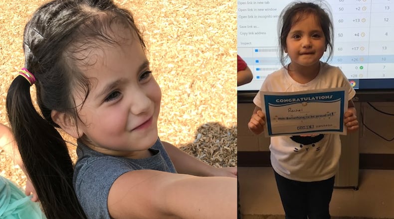 Rachel Zecena, 6, and her mother were believed to have been taken against their will by the girl's father. Anyone who sees the child is asked to call 911.