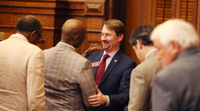 State Rep. Andy Welch, R-McDonough, sponsored a resolution that would allow Georgians to vote on whether to allow lawsuits against the government. EMILY HANEY / emily.haney@ajc.com